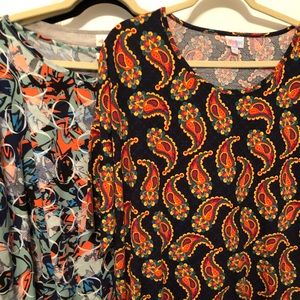 Lot of 4 LuLaRoe Irma’s size 2XL